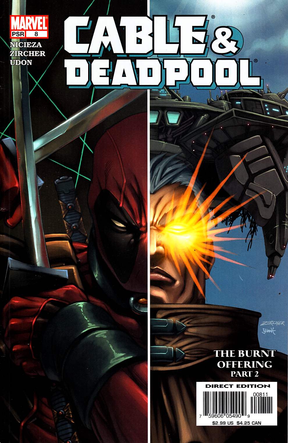Cable & Deadpool #8 Near Mint Minus (9.2) [Marvel Comic] THUMBNAIL