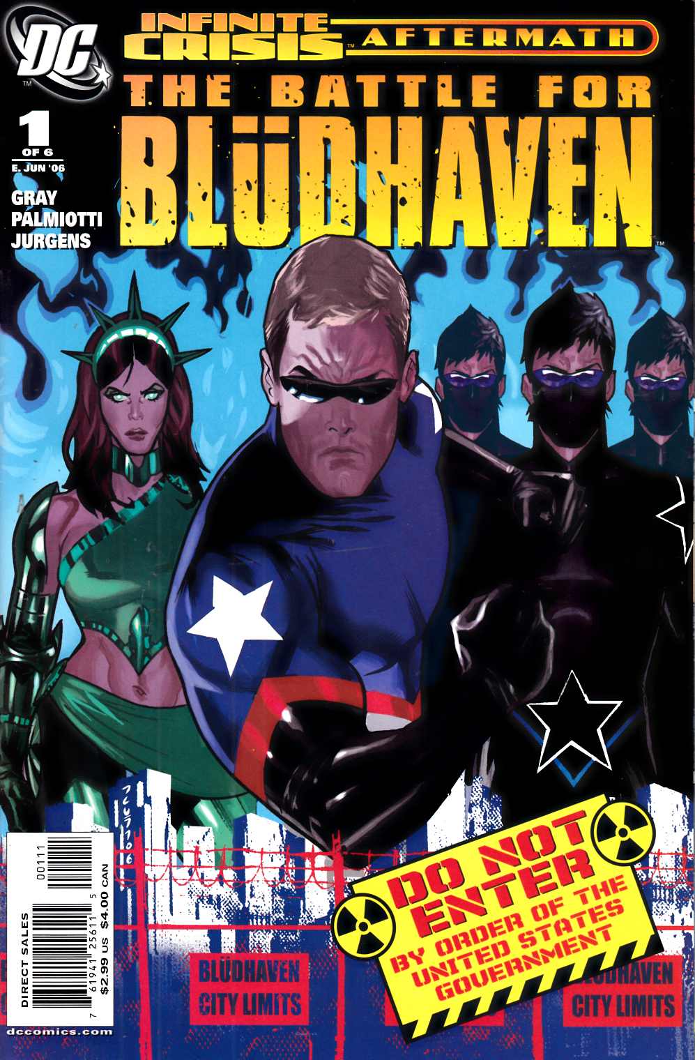 Crisis Aftermath The Battle for Bludhaven #1 Very Fine (8.0) [DC Comic] LARGE