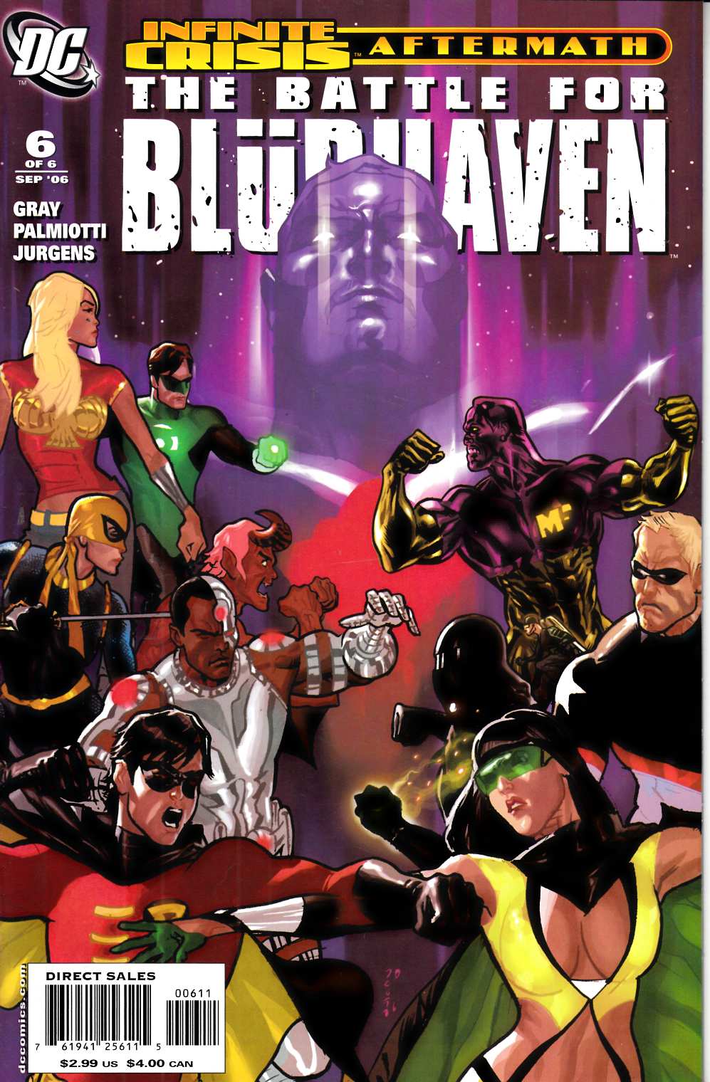 Crisis Aftermath The Battle for Bludhaven #6 Near Mint (9.4) [DC Comic] LARGE