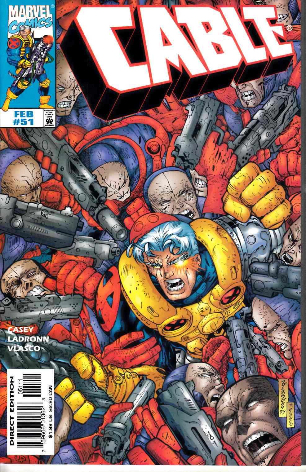 Cable #51 Very Fine (8.0) [Marvel Comic] LARGE