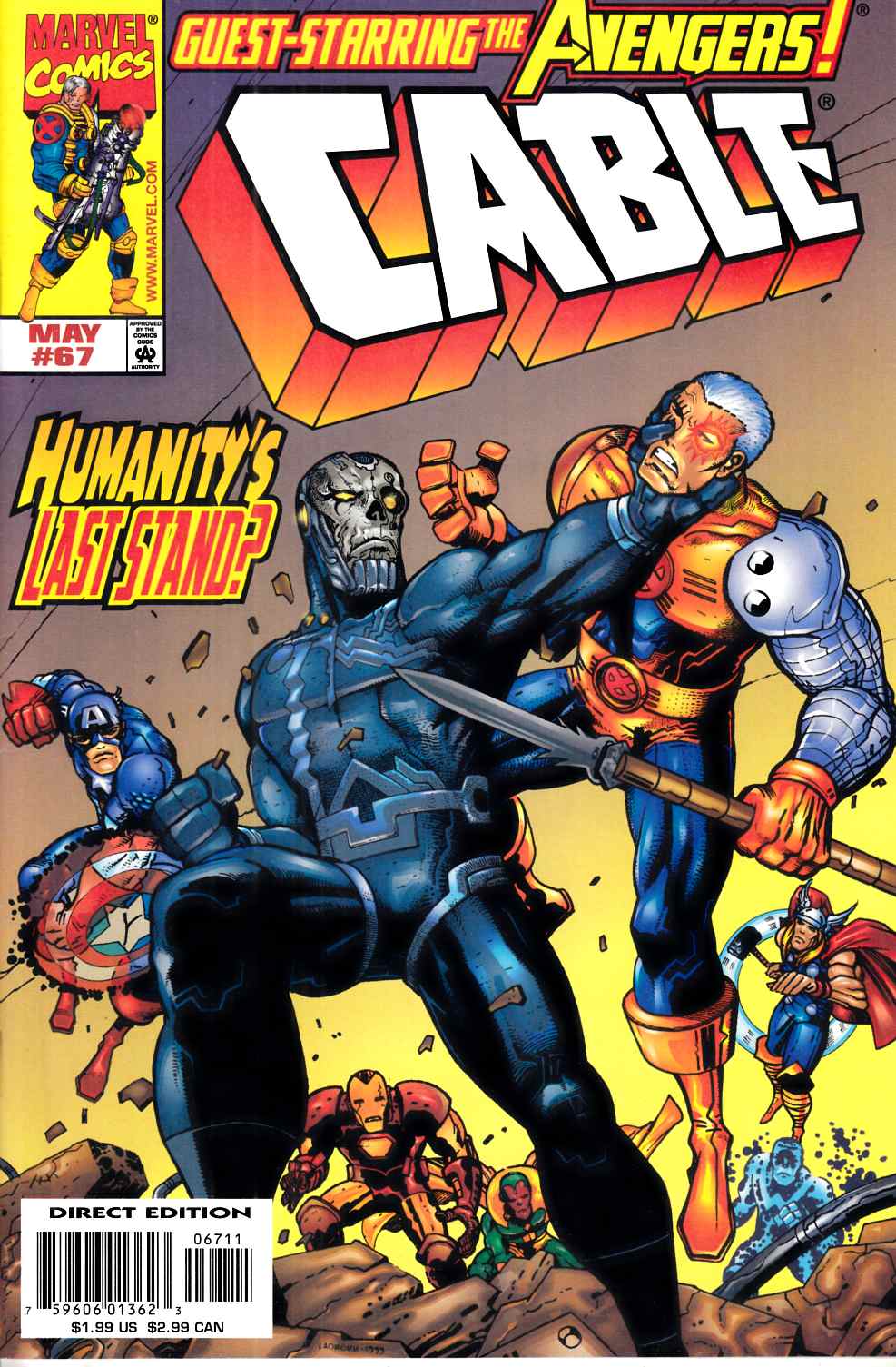 Cable #67 Near Mint (9.4) [Marvel Comic] LARGE