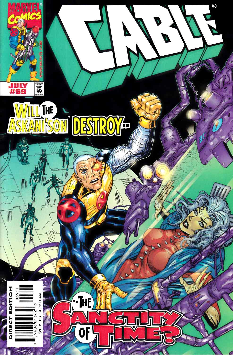 Cable #69 Near Mint (9.4) [Marvel Comic] LARGE