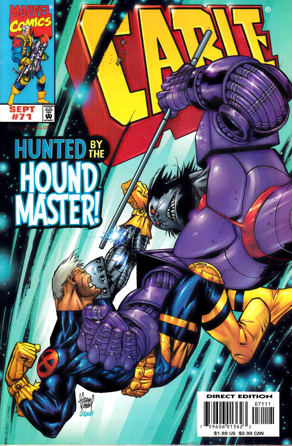 Cable #71 Near Mint (9.4) [Marvel Comic] THUMBNAIL