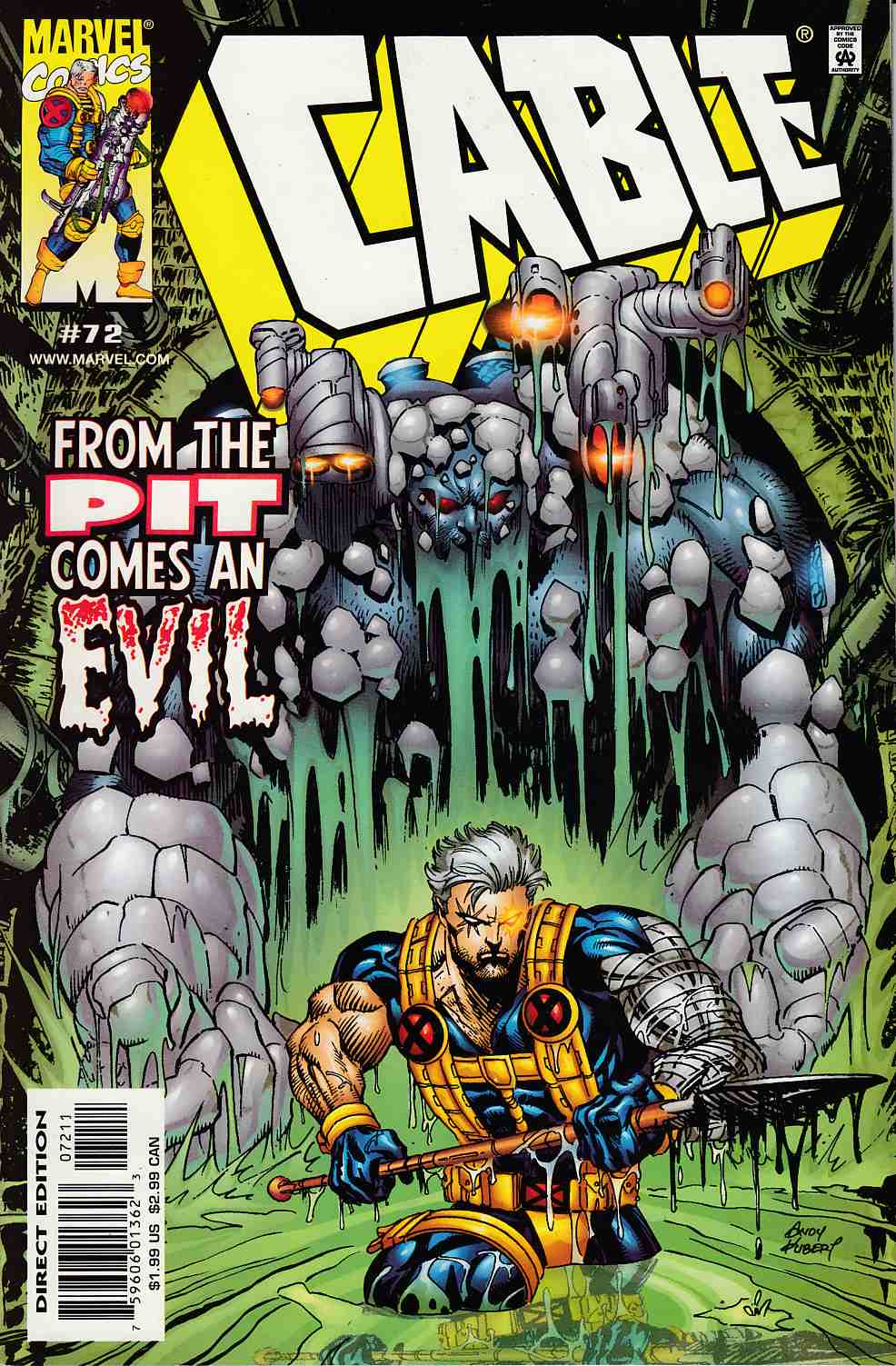 Cable #72 Very Fine (8.0) [Marvel Comic] LARGE