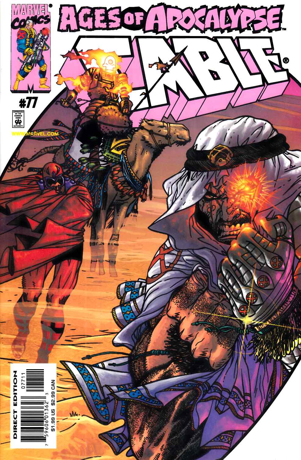 Cable #77 Near Mint (9.4) [Marvel Comic] LARGE