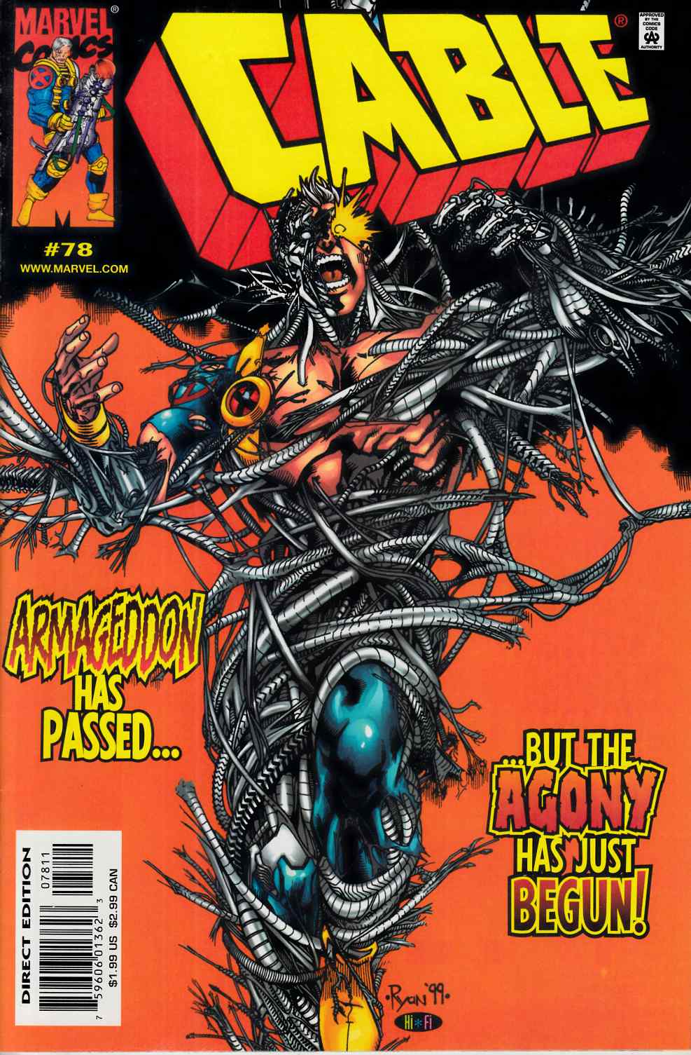 Cable #78 Very Fine (8.0) [Marvel Comic] LARGE