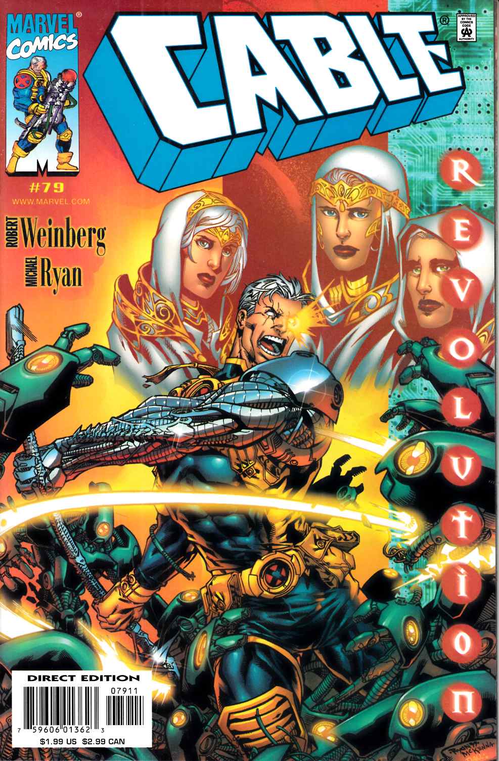 Cable #79 Very Fine (8.0) [Marvel Comic] LARGE