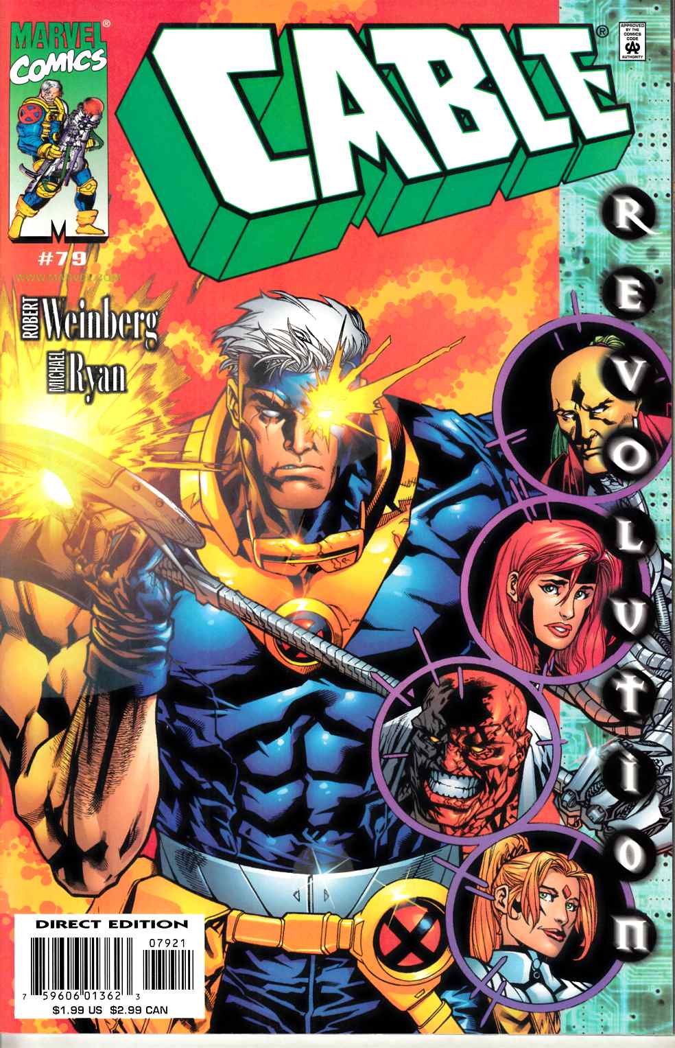Cable #79 Cover B Very Fine (8.0) [Marvel Comic] LARGE