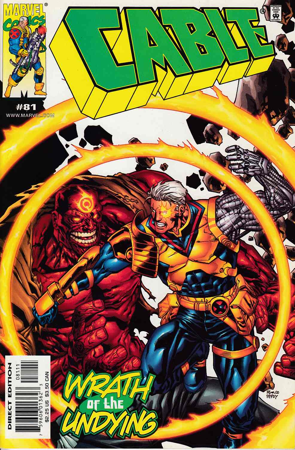 Cable #81 Very Fine (8.0) [Marvel Comic] THUMBNAIL