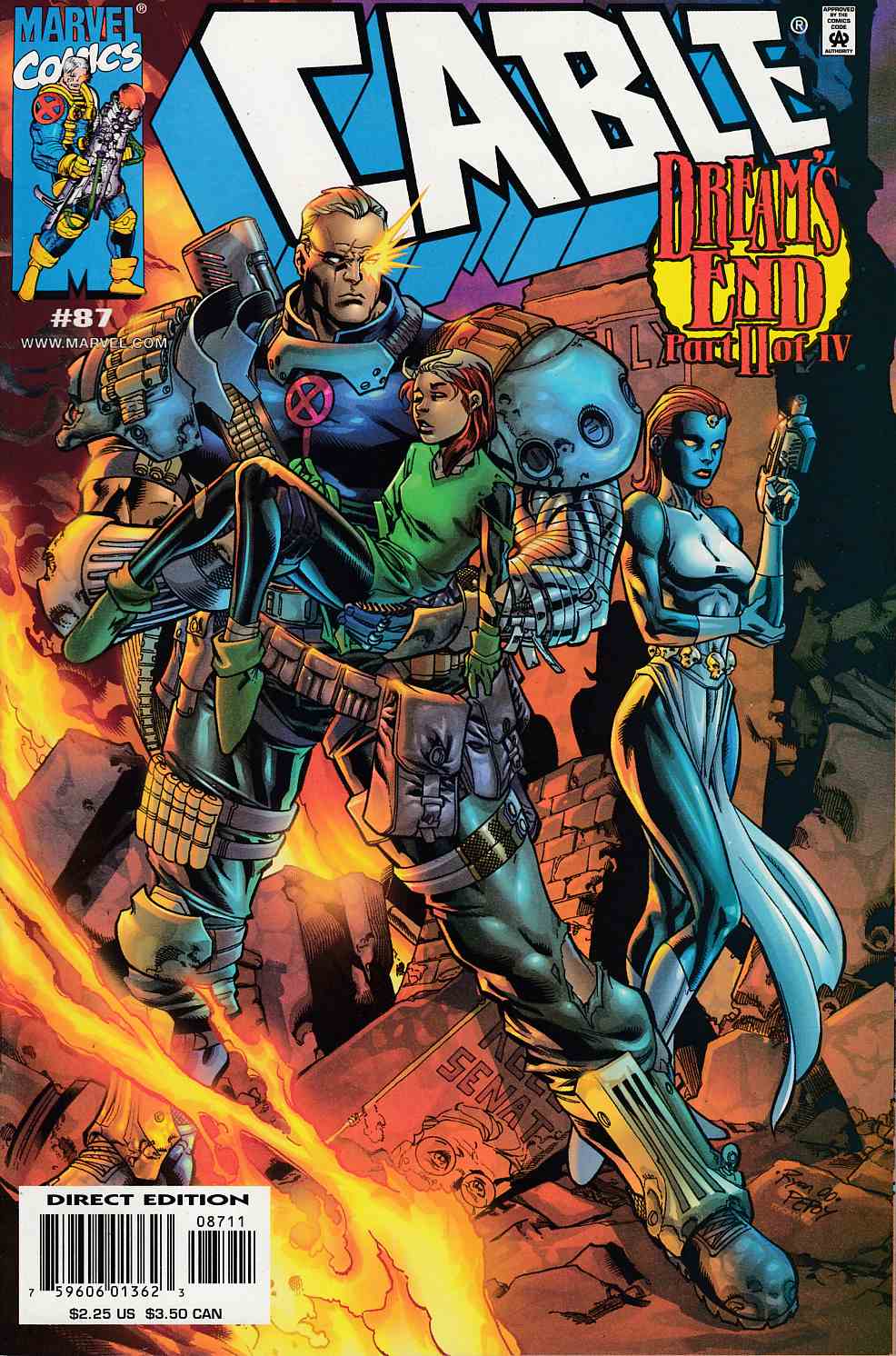 Cable #87 Near Mint (9.4) [Marvel Comic] LARGE