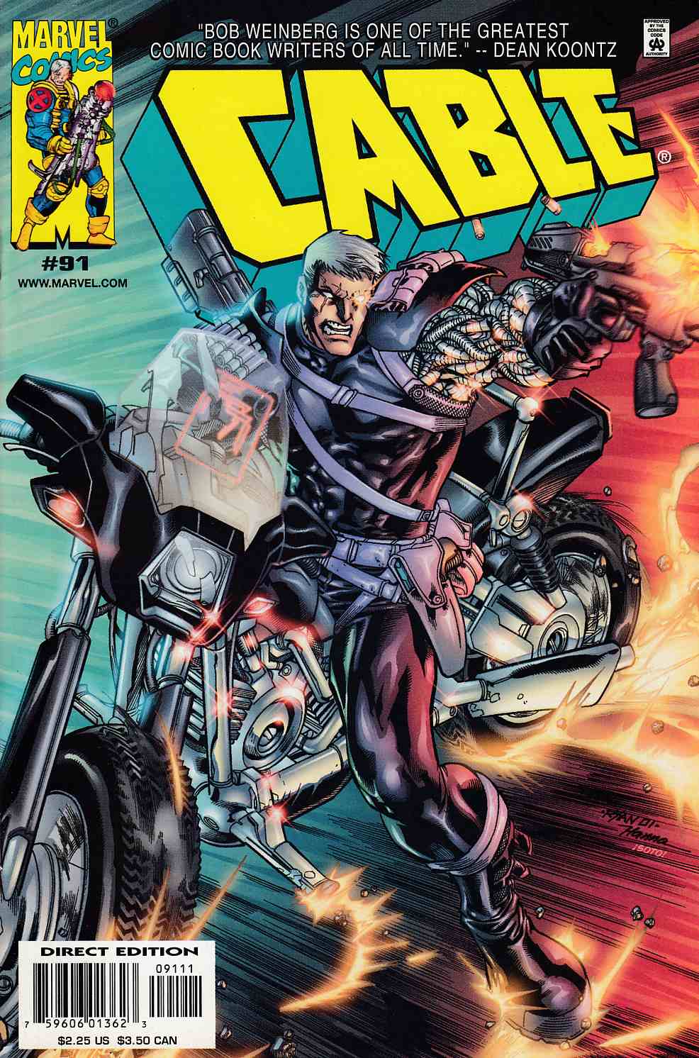 Cable #91 Near Mint (9.4) [Marvel Comic] LARGE