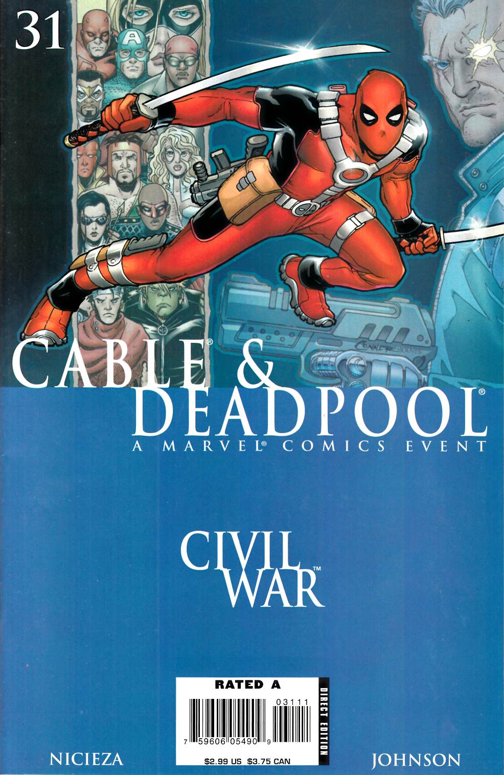 Cable & Deadpool #31 Very Fine (8.0) [Marvel Comic] THUMBNAIL