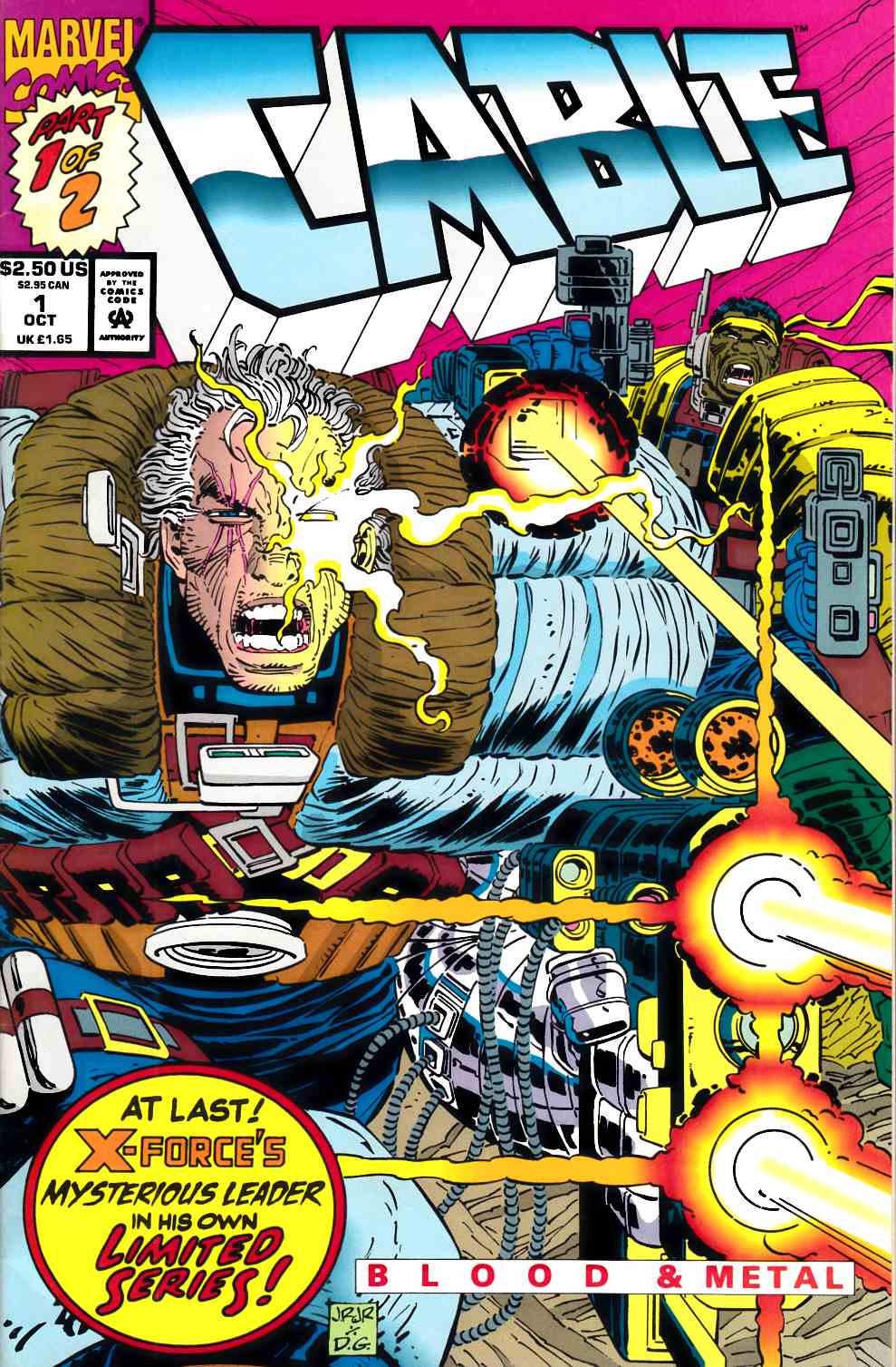 Cable Blood & Metal #1 Near Mint (9.4) [Marvel Comic] THUMBNAIL