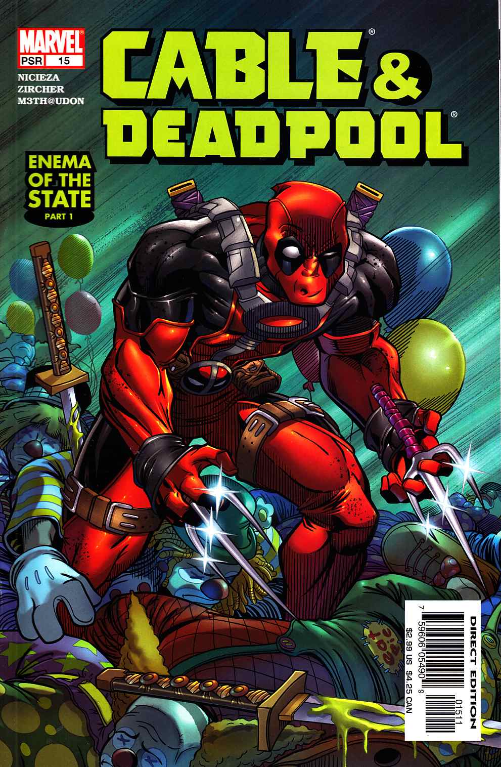 Cable & Deadpool #15 Very Fine (8.0) [Marvel Comic] THUMBNAIL