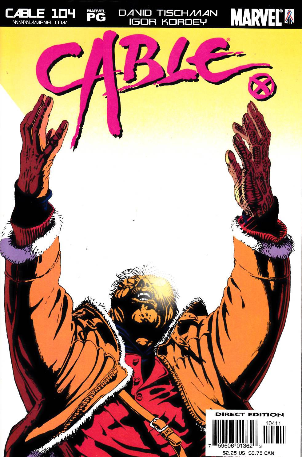 Cable #104 Near Mint (9.4) [Marvel Comic] LARGE