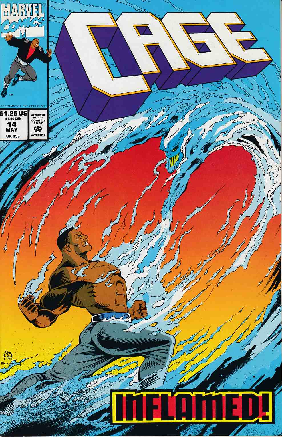 Cage #14 Near Mint (9.4) [Marvel Comic] THUMBNAIL