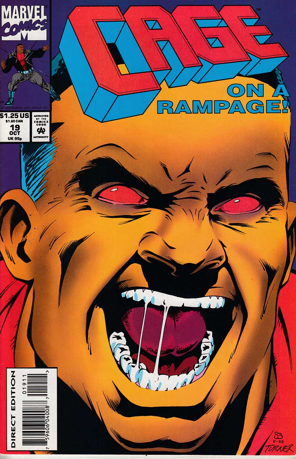 Cage #19 Near Mint (9.4) [Marvel Comic] THUMBNAIL