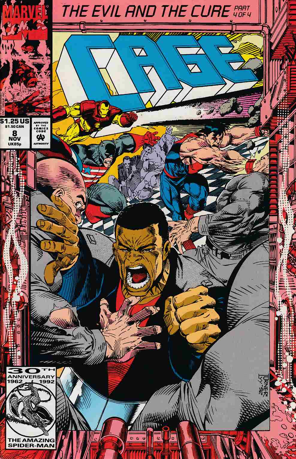 Cage #8 Near Mint (9.4) [Marvel Comic] LARGE