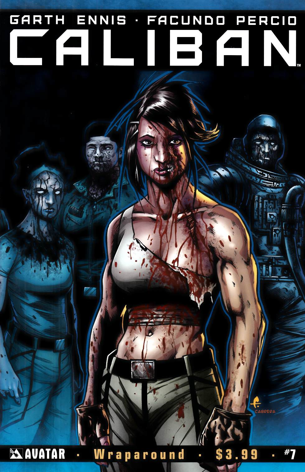 Caliban #7 Wrap Cover Near Mint (9.4) [Avatar Comic] THUMBNAIL