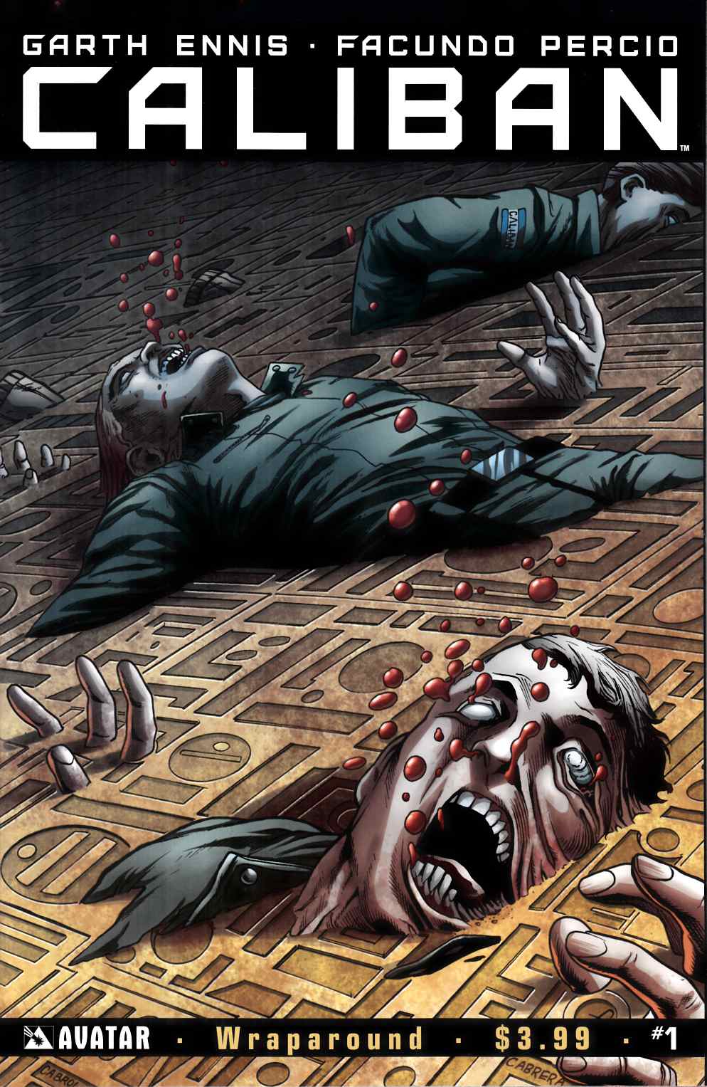 Caliban #1 Wrap Cover Near Mint (9.4) [Avatar Comic] LARGE