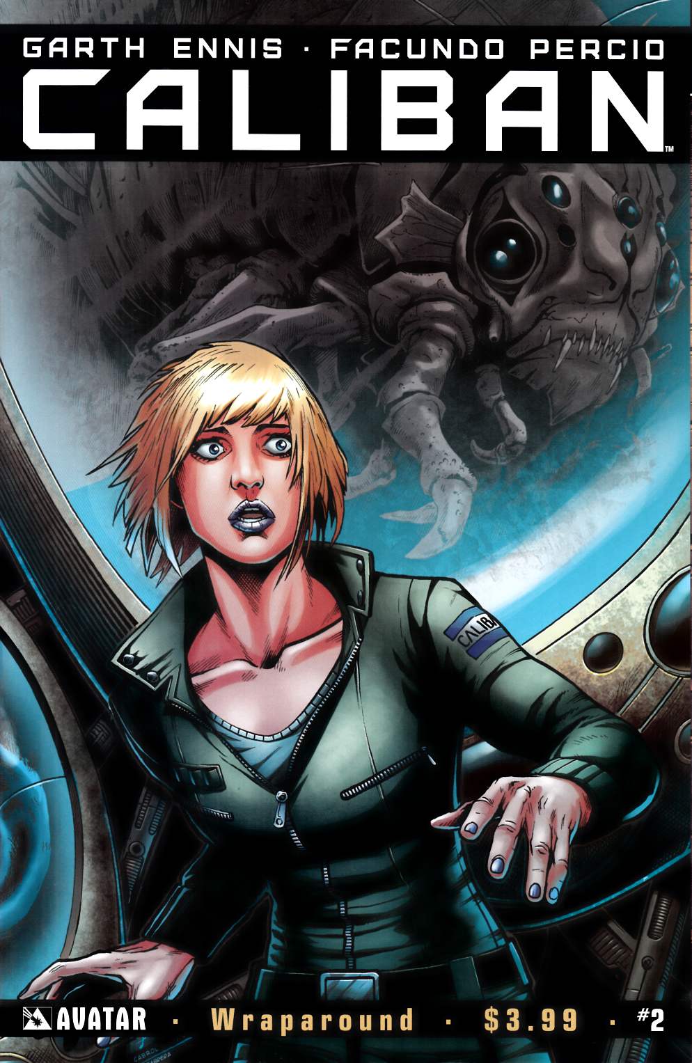 Caliban #2 Wrap Cover Near Mint (9.4) [Avatar Comic] THUMBNAIL