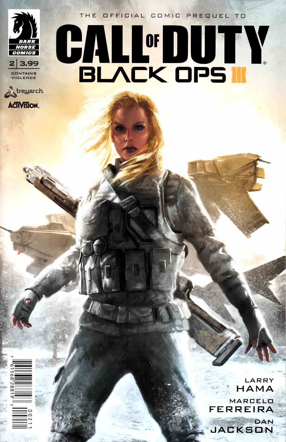 Call of Duty Black Ops III #2 [Dark Horse Comic] THUMBNAIL