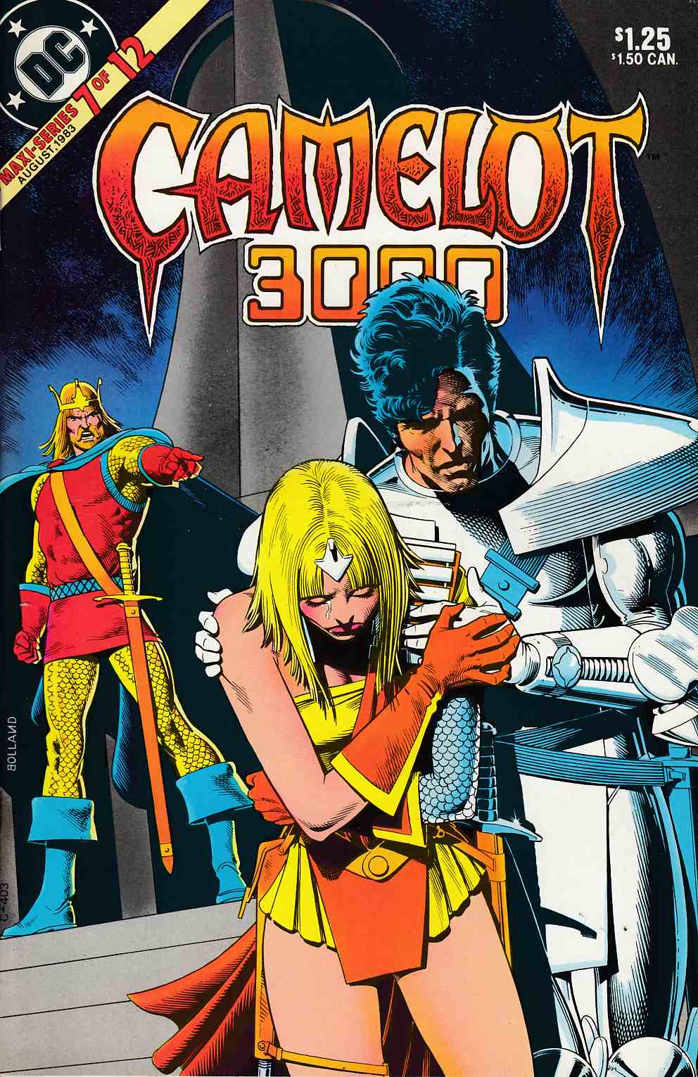 Camelot 3000 #7 Near Mint (9.4) [DC Comic] THUMBNAIL