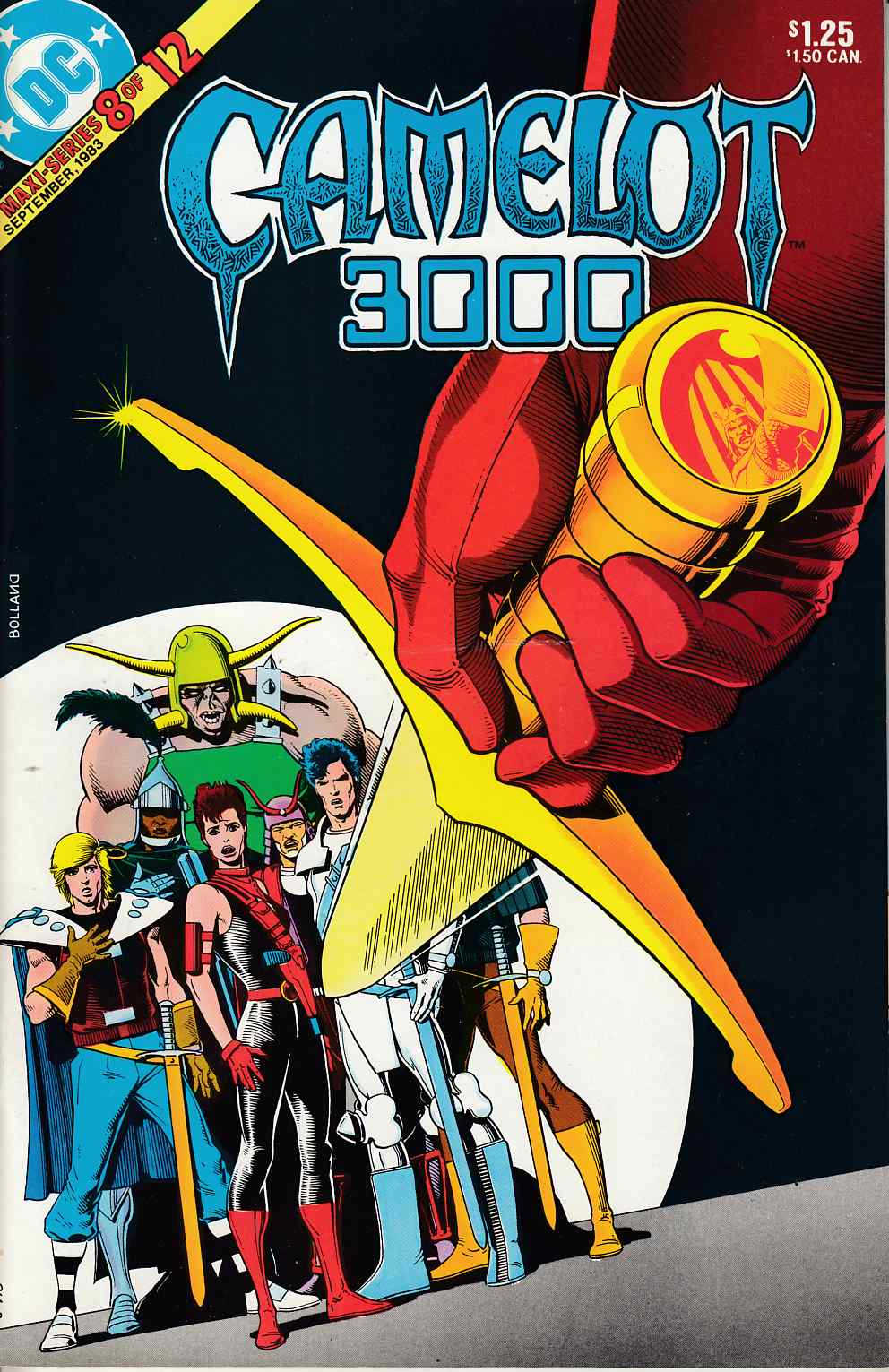 Camelot 3000 #8 Near Mint (9.4) [DC Comic] THUMBNAIL