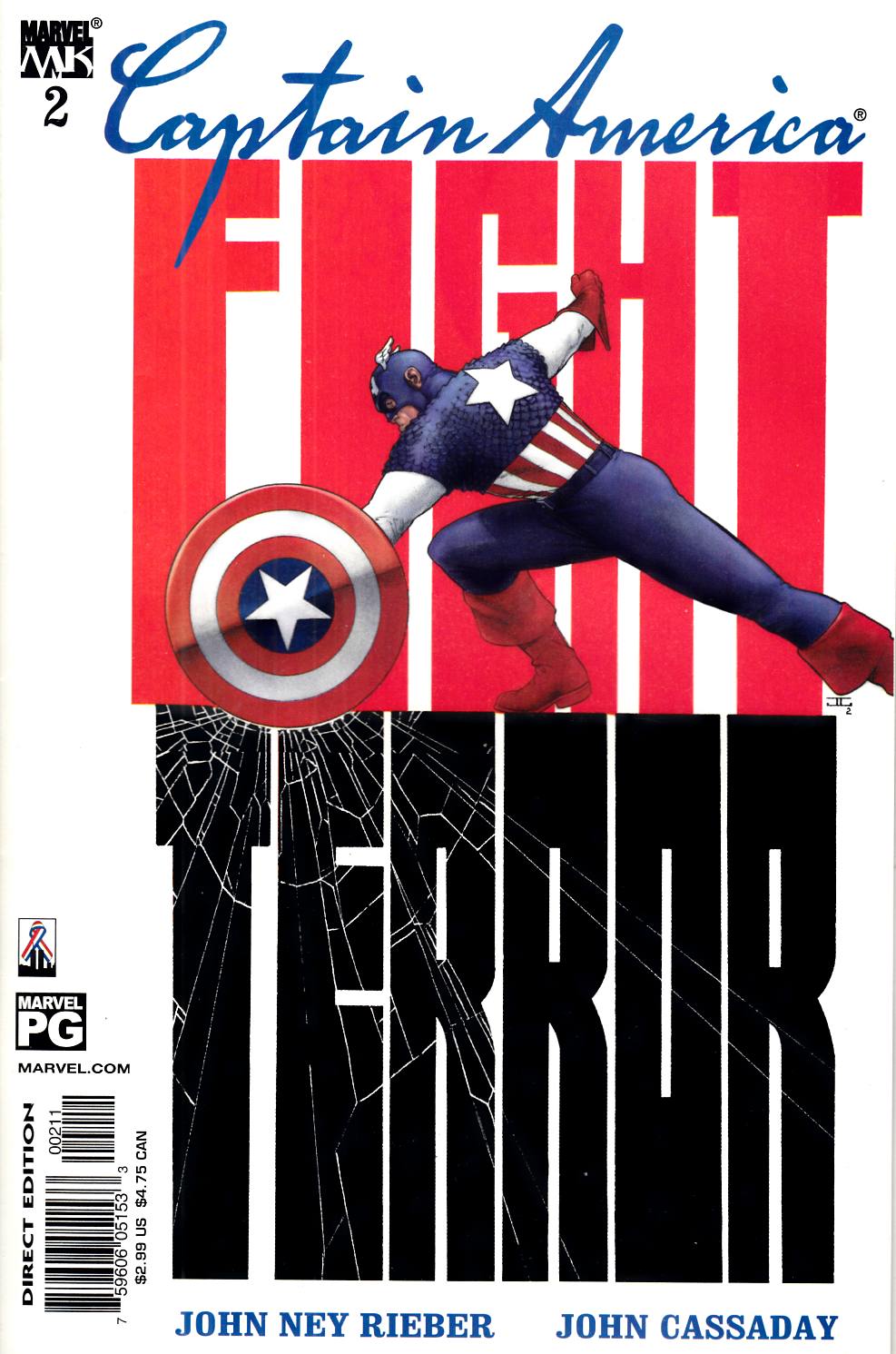 Captain America #2 Very Fine (8.0) [Marvel Comic]