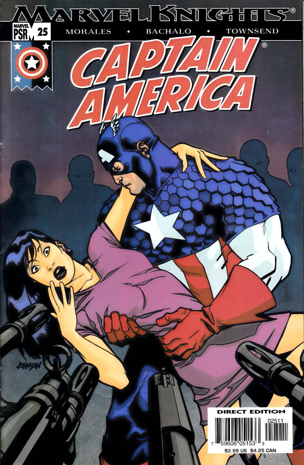 Captain America #25 Very Fine (8.0) [Marvel Comic]