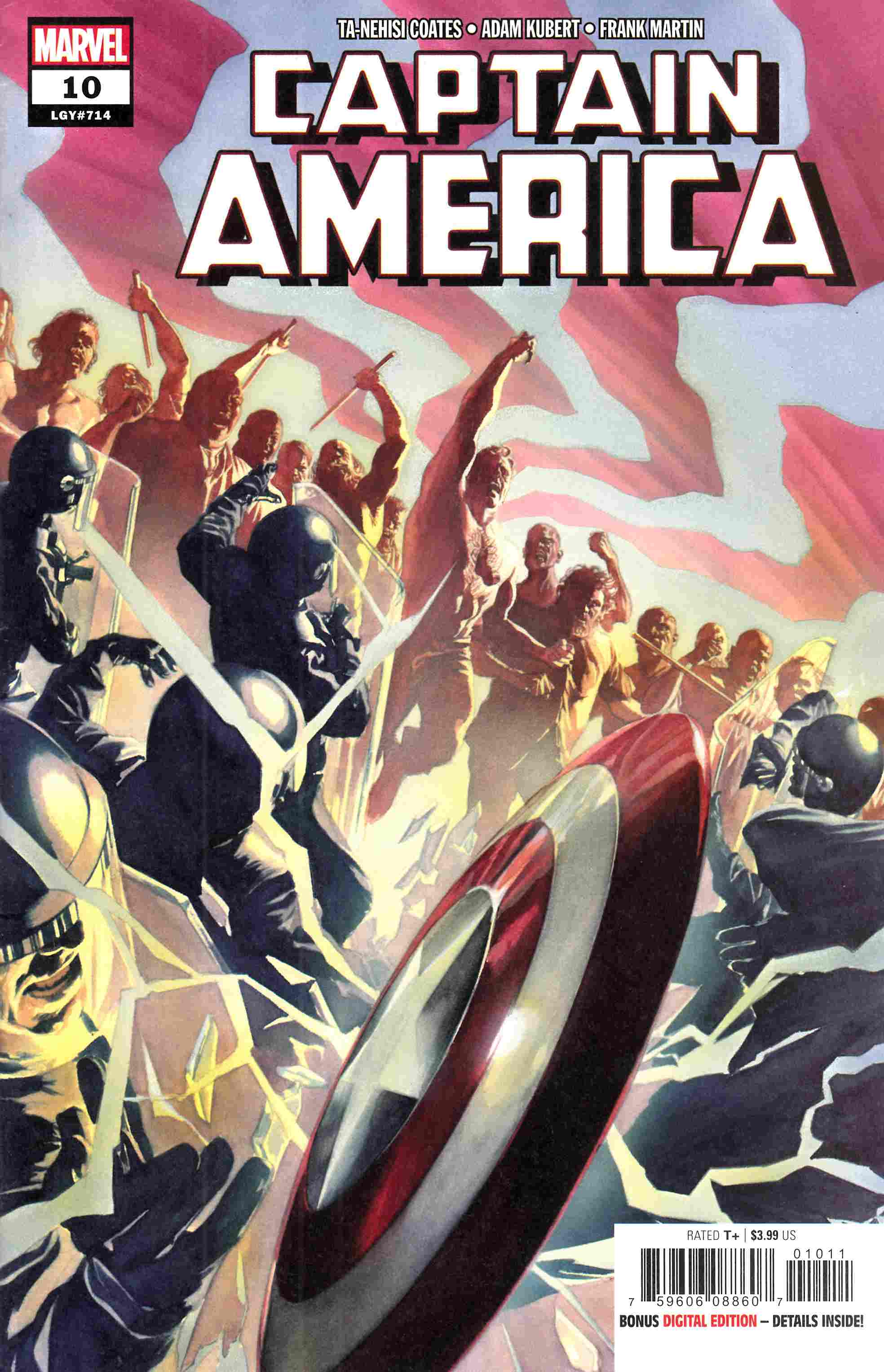 Captain America #10 Very Fine (8.0) [Marvel Comic]