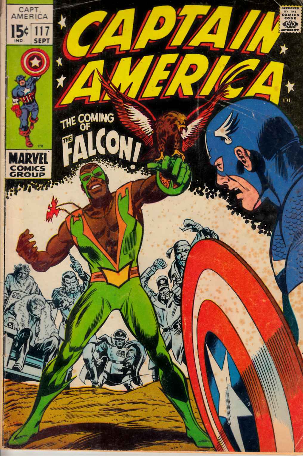 Captain America #117 Good Plus (2.5) [Marvel Comic] THUMBNAIL