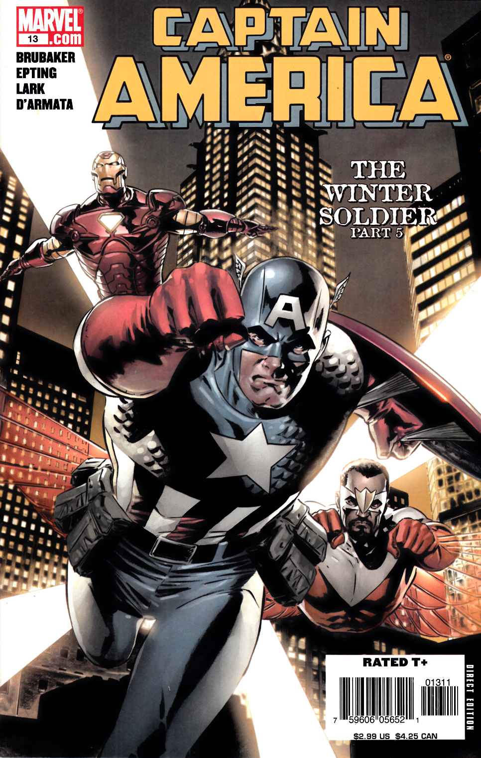 Captain America #13 Fine (6.0) [Marvel Comic]