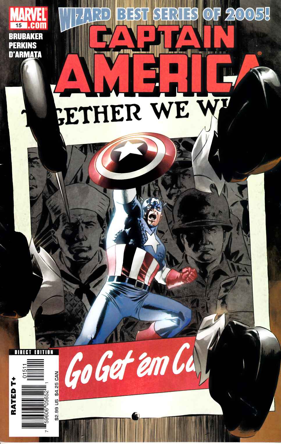 Captain America #15 Very Fine (8.0) [Marvel Comic] LARGE