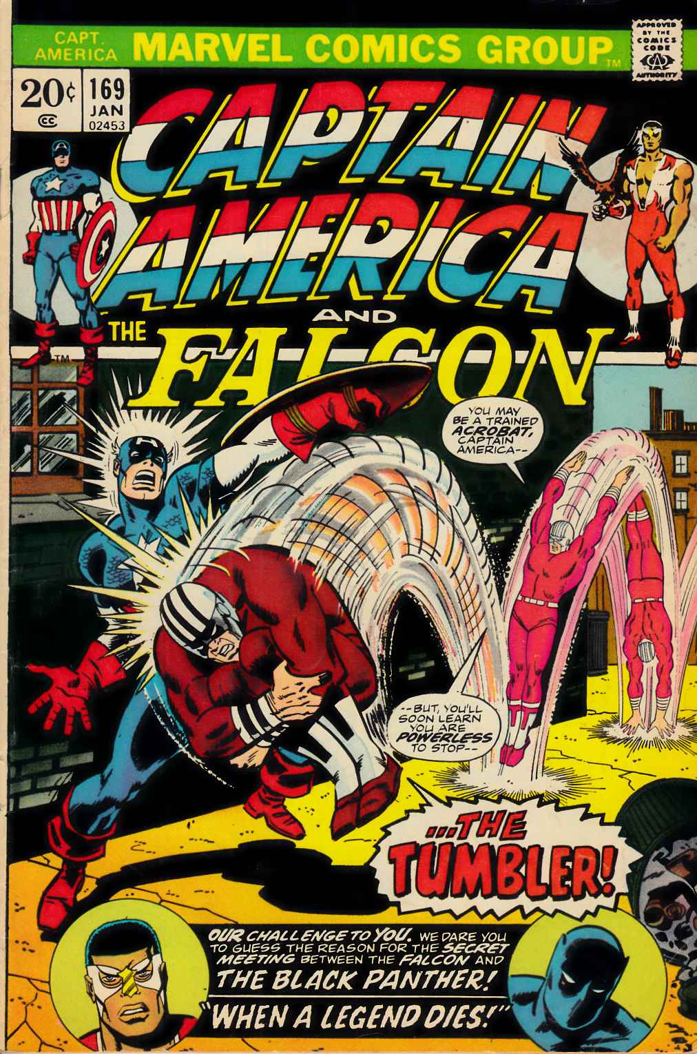 Captain America #169 Very Good (4.0) [Marvel Comic] THUMBNAIL