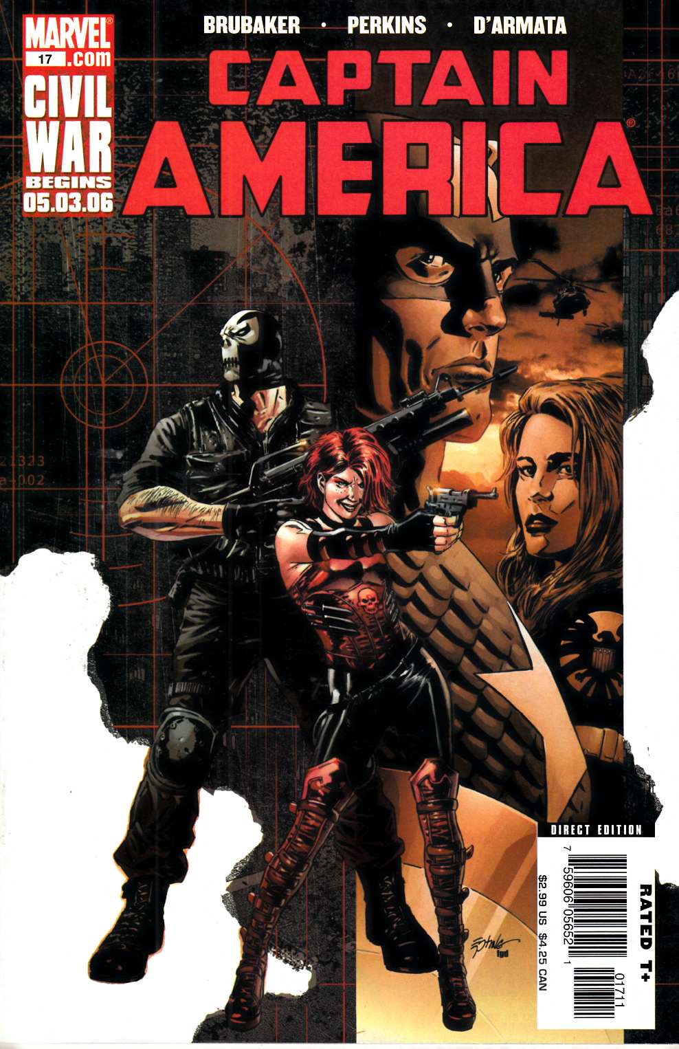 Captain America #17 Very Fine (8.0) [Marvel Comic]