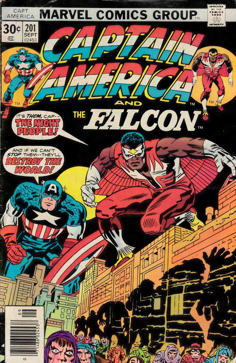 Captain America #201 Very Good Minus (3.5) [Marvel Comic] THUMBNAIL