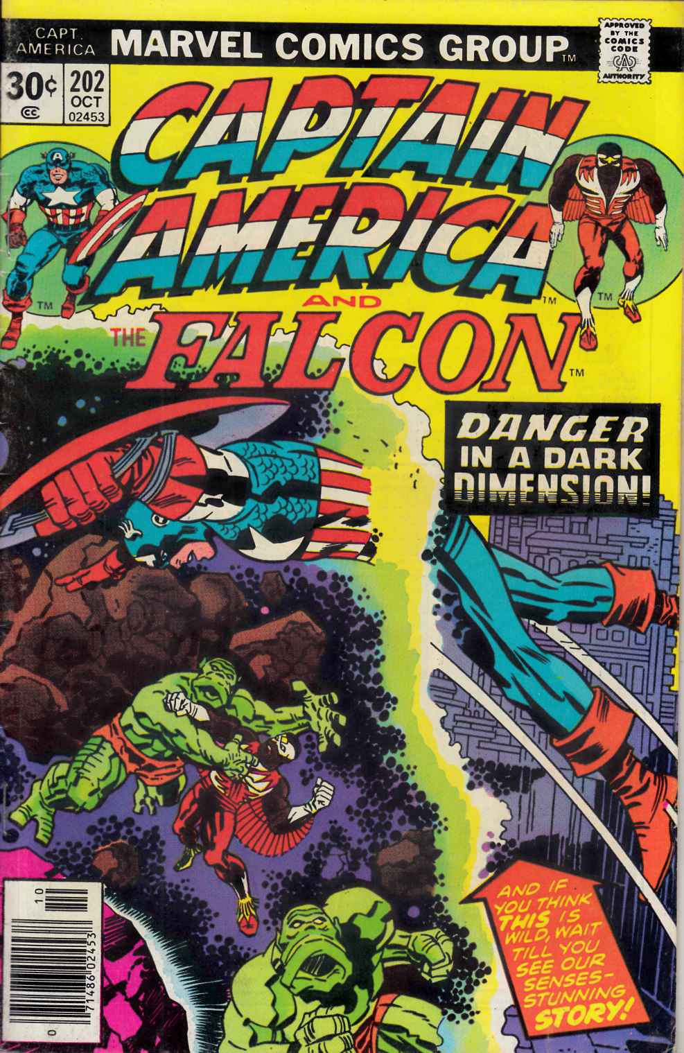 Captain America #202 Fine (6.0) [Marvel Comic] THUMBNAIL