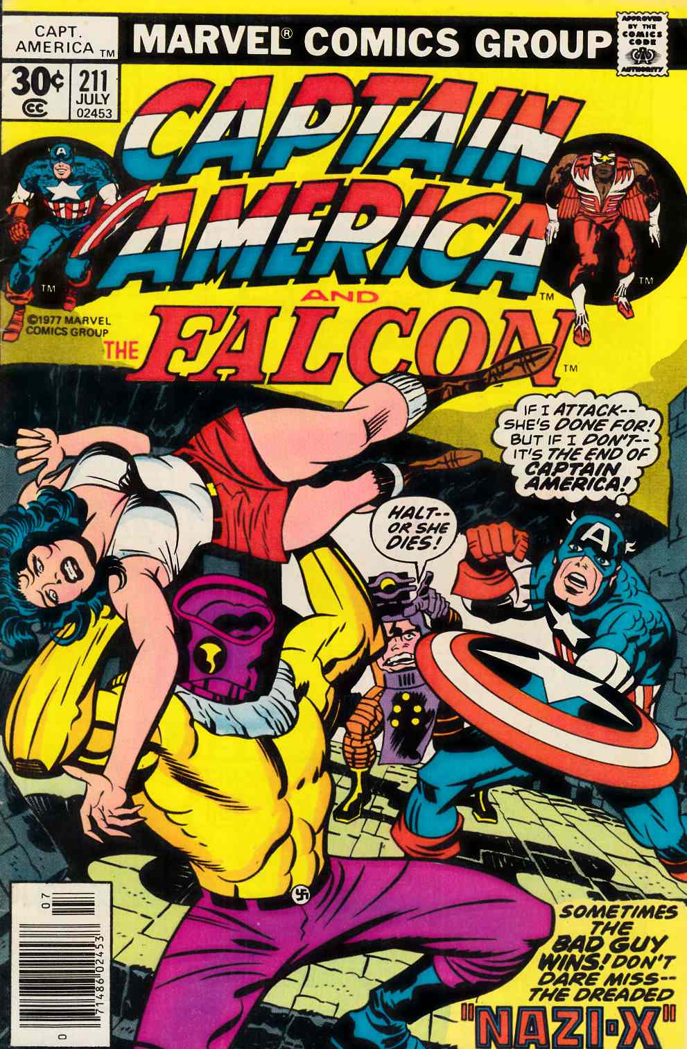 Captain America #211 Fine Minus (5.5) [Marvel Comic] LARGE