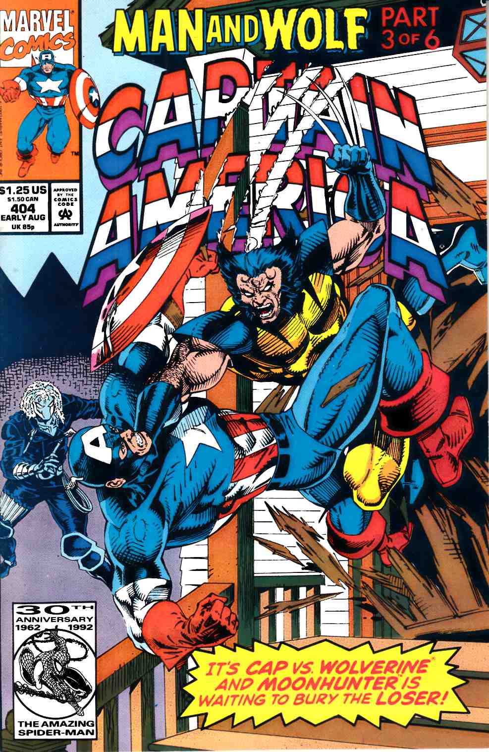 Captain America #404 Very Fine (8.0) [Marvel Comic] LARGE