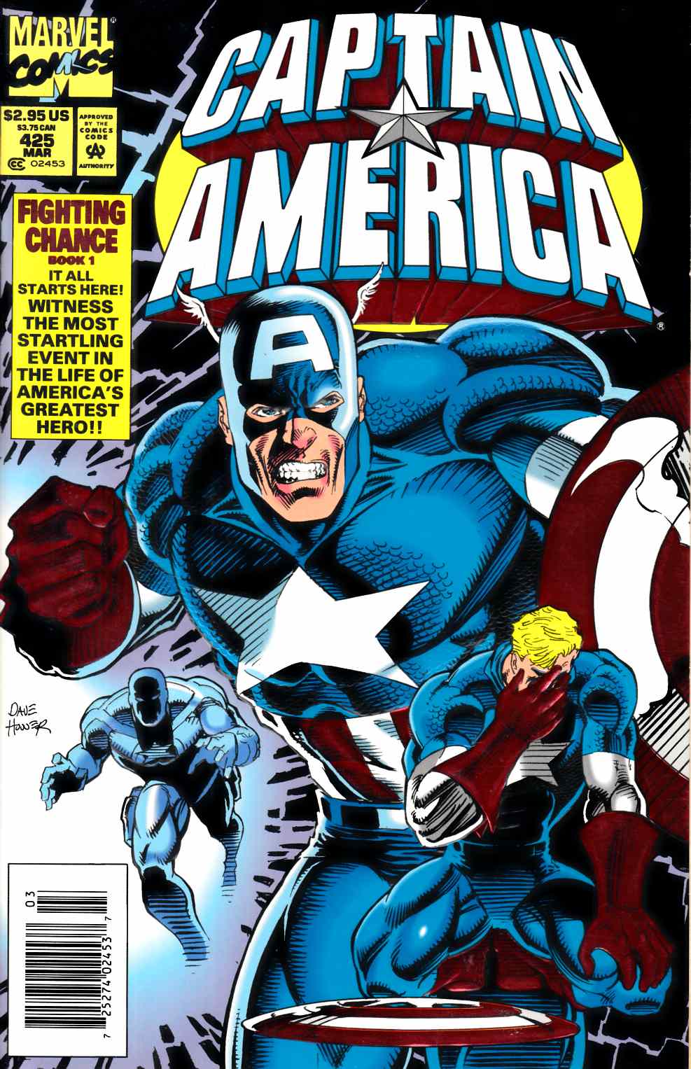 Captain America #425 Newsstand Edition Very Fine (8.0) [Marvel Comic] LARGE