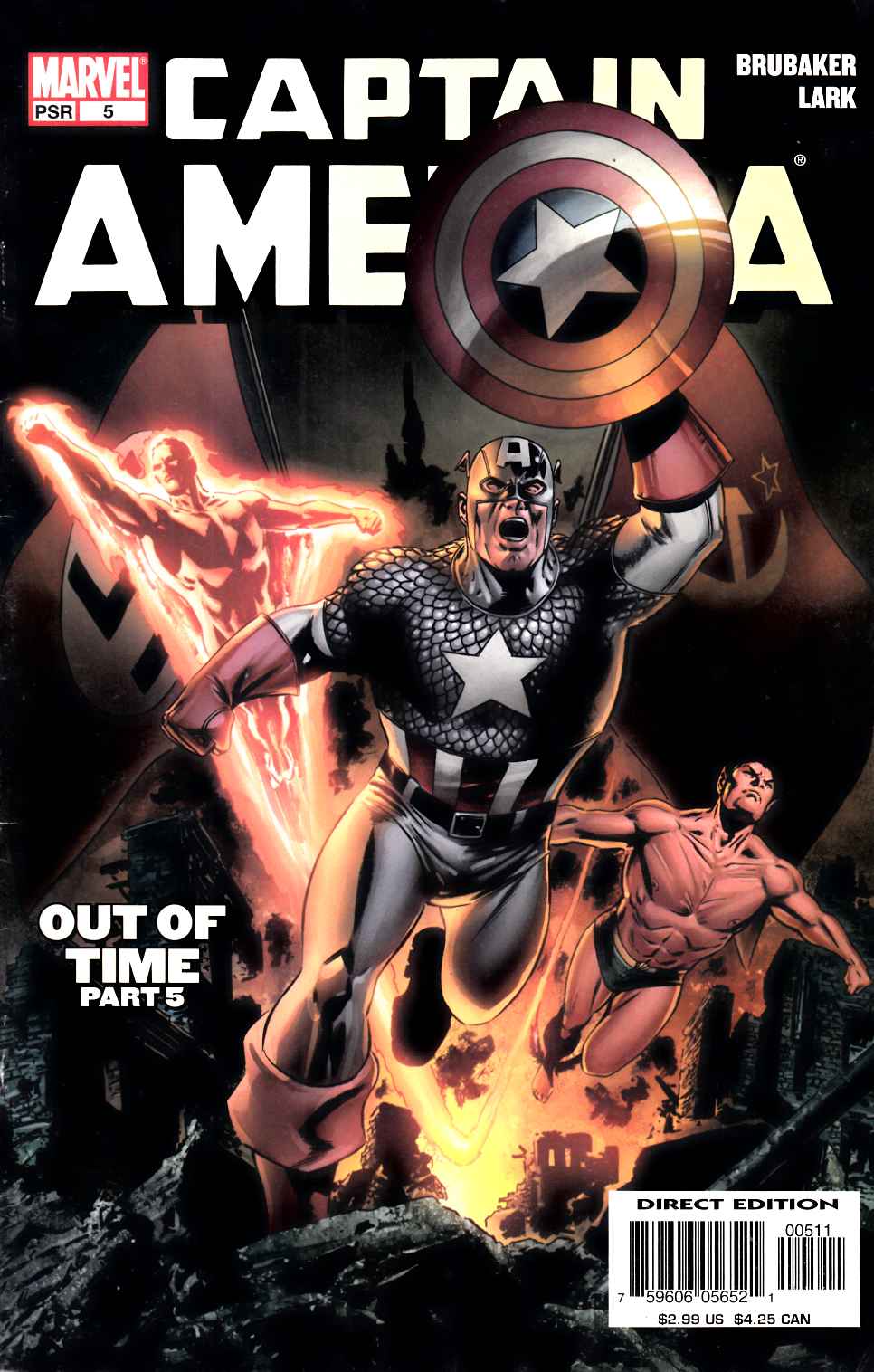 Captain America #5 Very Fine (8.0) [Marvel Comic] THUMBNAIL