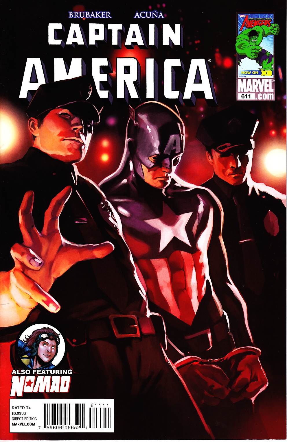 Captain America #611 Near Mint Minus (9.2) [Marvel Comic]