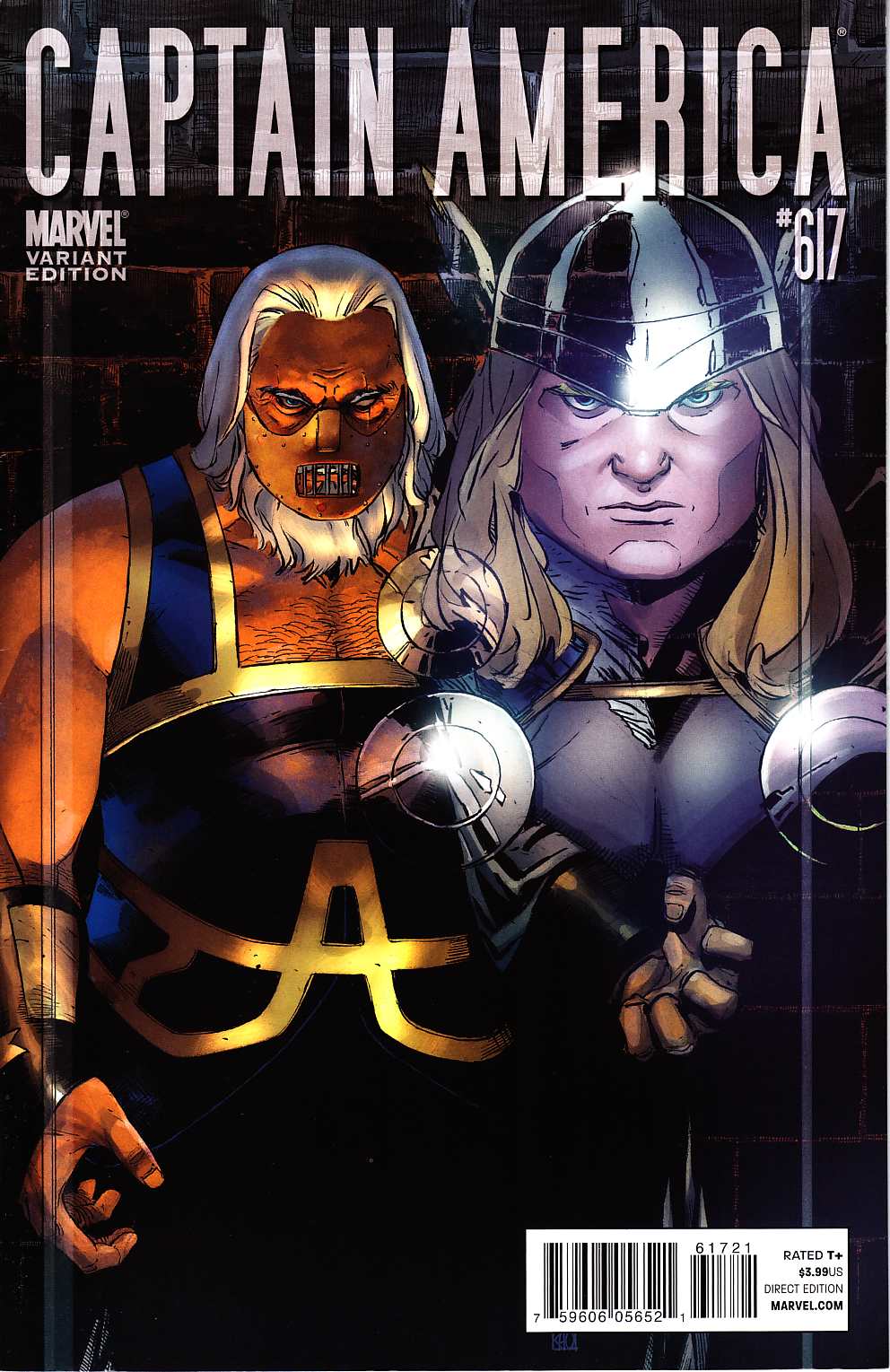 Captain America #617 Thor Goes Hollywood Variant Cover [Marvel Comic]