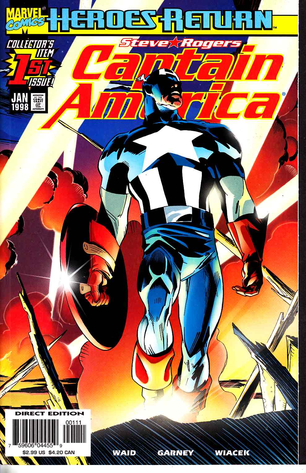 Captain America #1 [Marvel Comic]