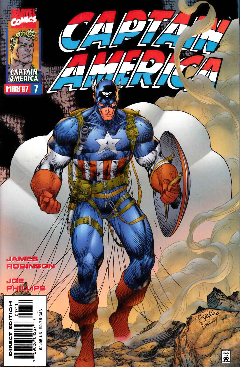 Captain America #7 Near Mint (9.4) [Marvel Comic] THUMBNAIL