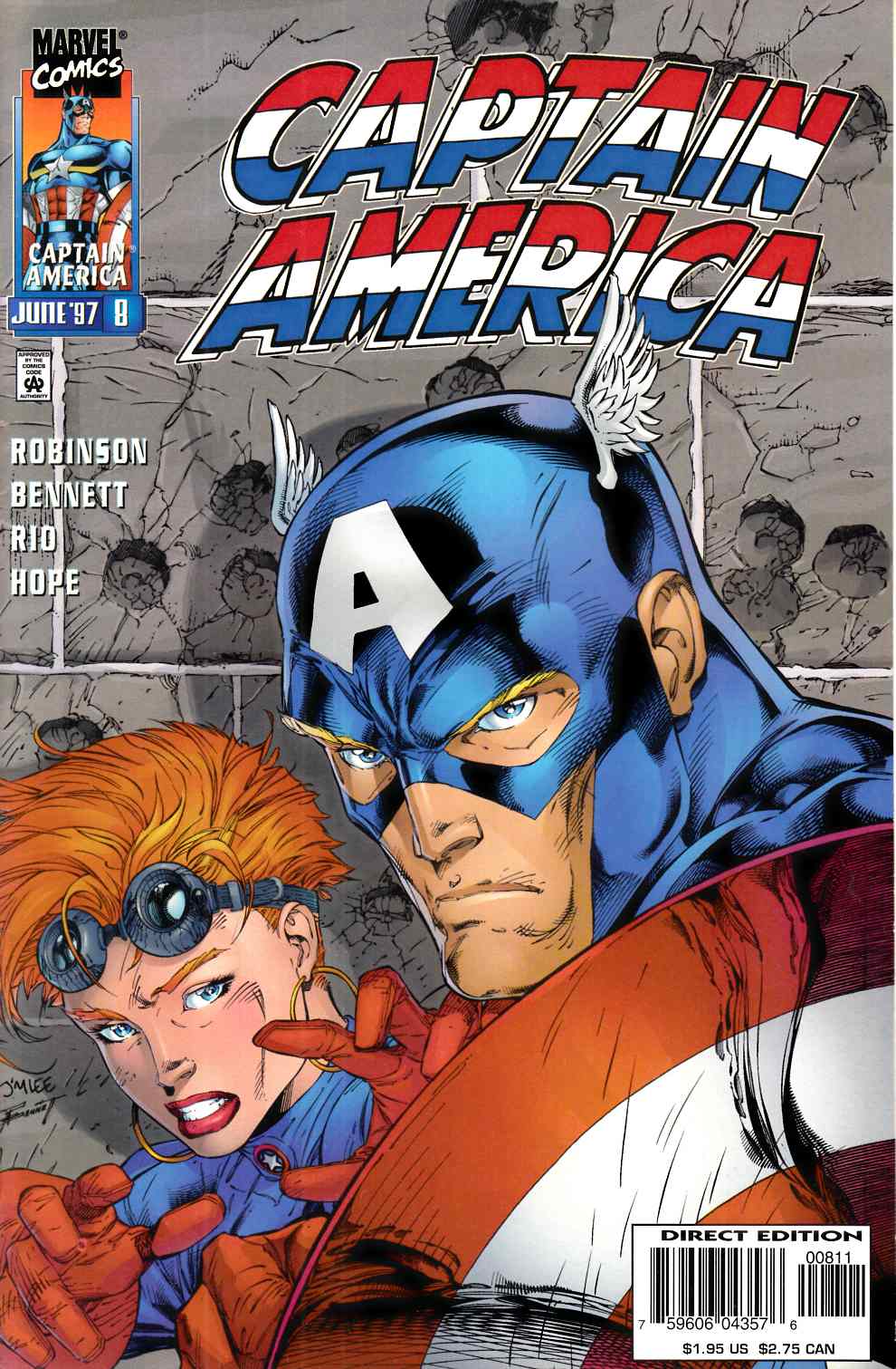 Captain America #8 Near Mint (9.4) [Marvel Comic] THUMBNAIL