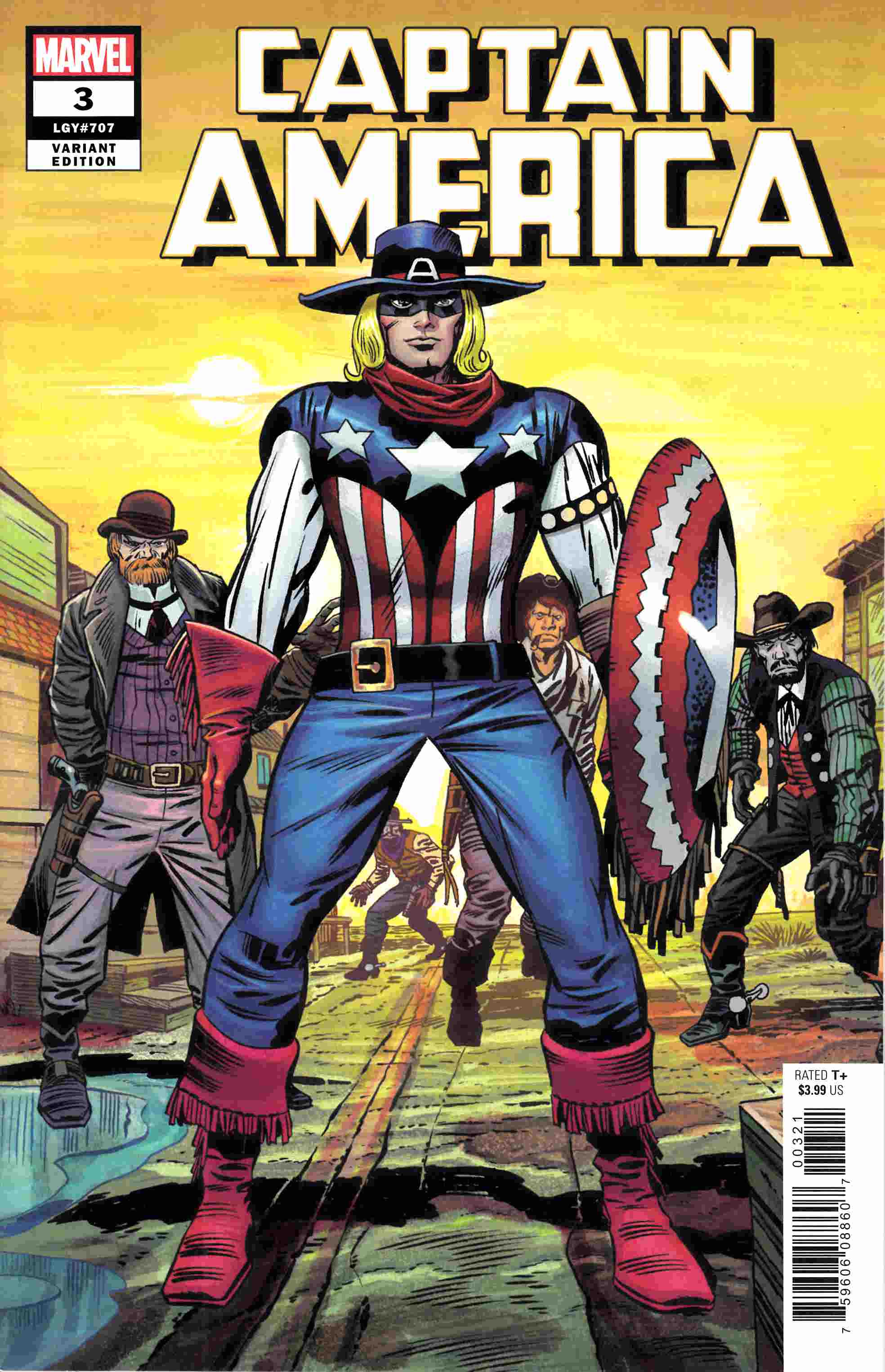 Captain America #3 Kirby Remastered Variant Cover Near Mint (9.4) [Marvel Comic]