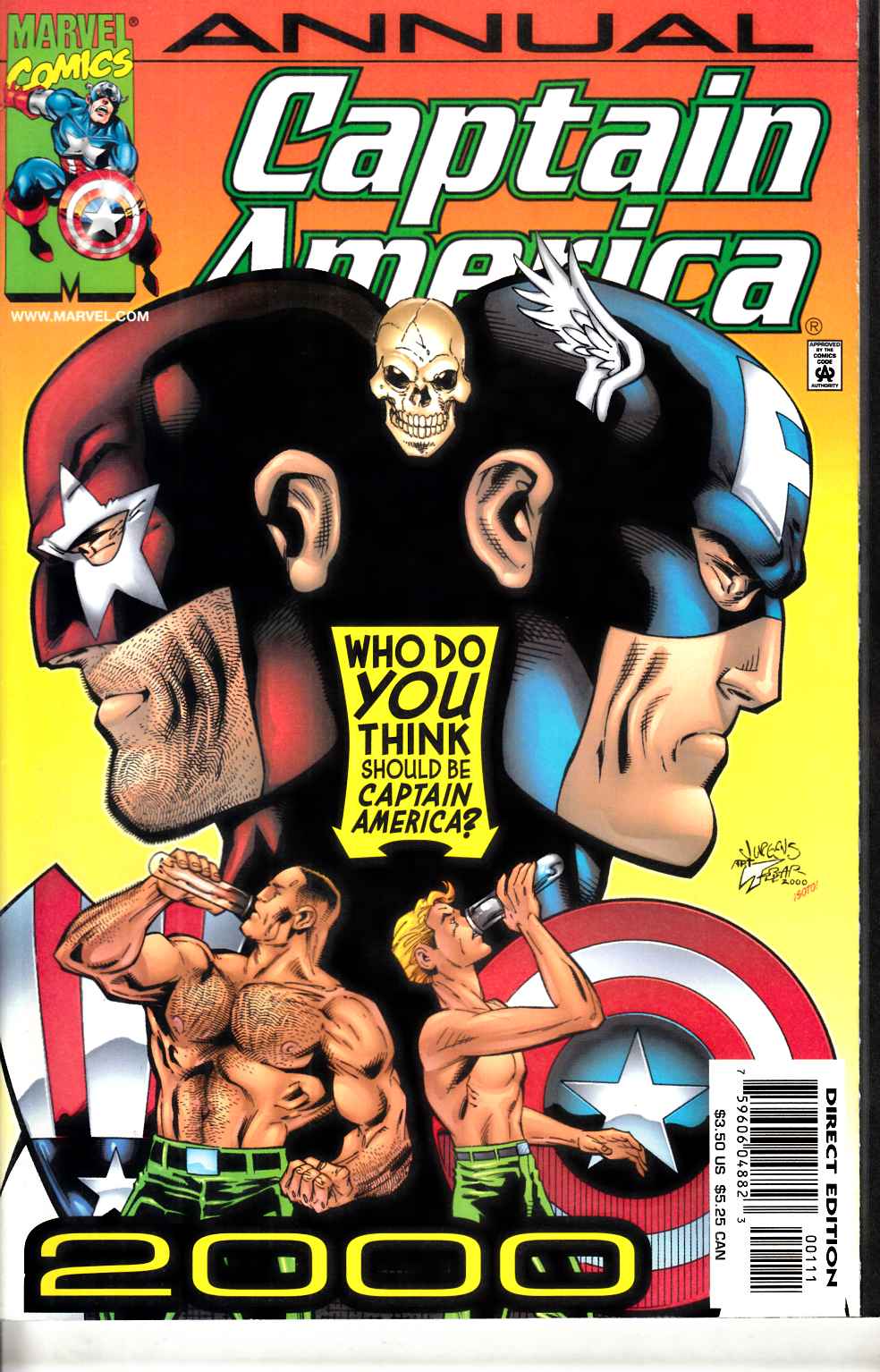 Captain America Annual 2000 Very Fine (8.0) [Marvel Comic]