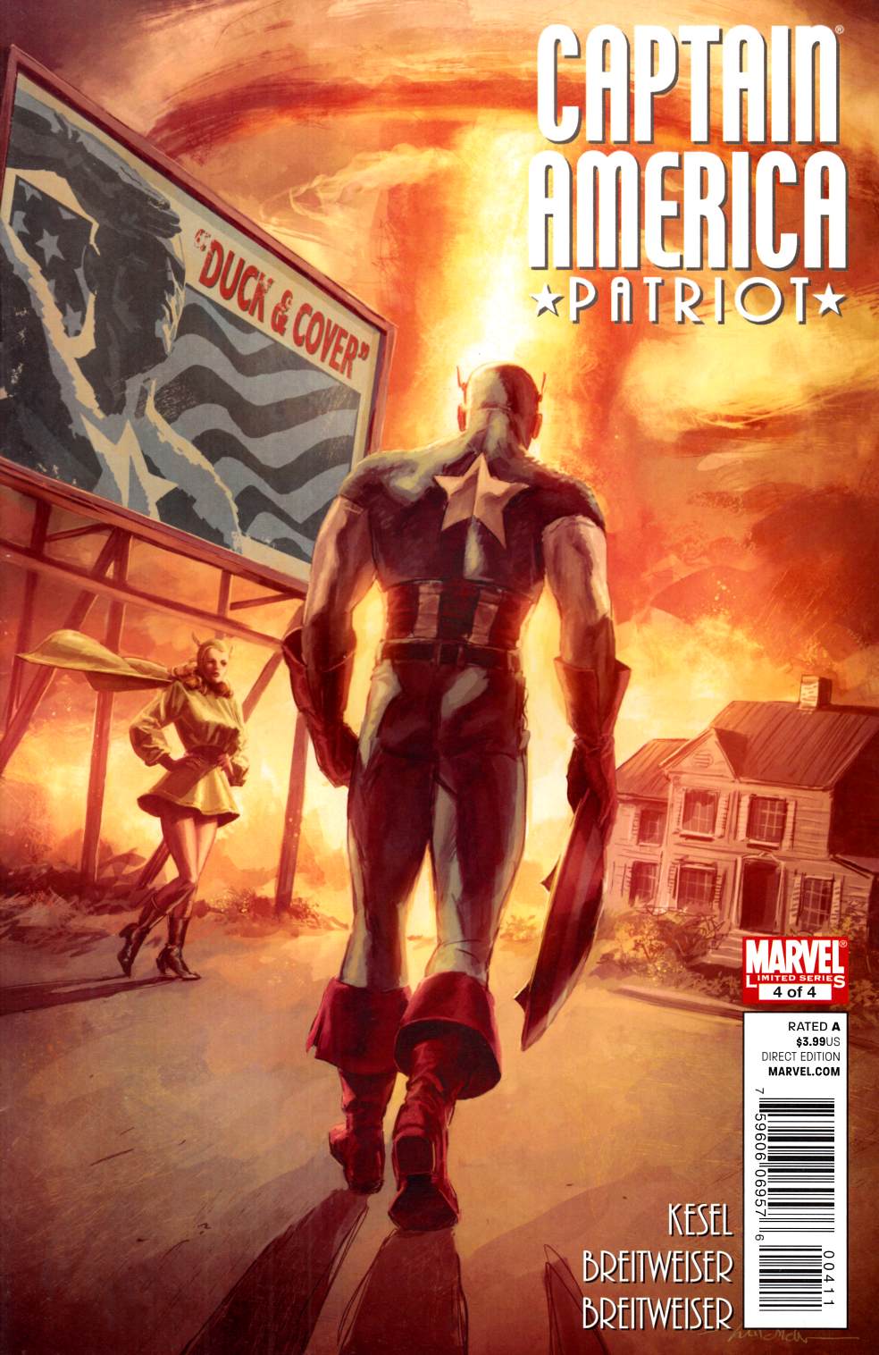 Captain America Patriot #4 Very Fine (8.0) [Marvel Comic]
